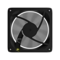 Boîtier d'ordinateur PC avec ventilateur de refroidissement à motif CD ARGB, en matériaux de haute qualité