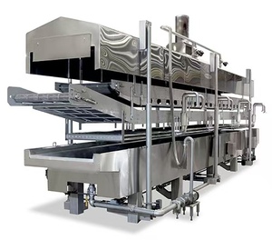 Máquina Freidora de Palitos de <span class=keywords><strong>Pollo</strong></span> Cubiertos de Queso, la Comida Más Popular de Europa, Máquina Procesadora de Hot Dogs Crujientes para Plantas de Alimentos - Product Image 2
