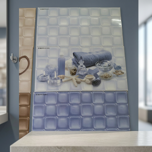 300x600mm Kajaria Métallique Design Carreaux Muraux en Céramique 12x24 Porcelaine Haute Brillance pour Cuisine Intérieur Maison Carrelage Décoratif - Product Image 5