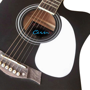 Bán Buôn Tùy Chỉnh 0.6Mm Chất Lượng Tốt 41Inch Guitar Ban Bảo Vệ Sticker Trắng Đen Guitar <span class=keywords><strong>Pickguard</strong></span> - Product Image 1