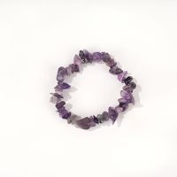 Bracelet artisanal de perles en pierres naturelles irrégulières colorées style bohème, best-seller transfrontalier Wish