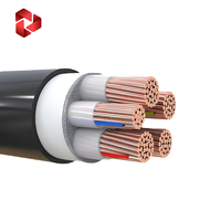 Cable de Cobre Aislado con XLPE de Media Tensión, Revestimiento de PVC, Cable de Distribución Eléctrica de Fábrica