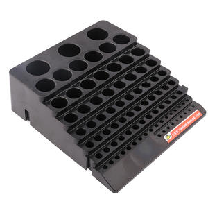 Milling Cutter Storage <b>Box</b> Plastic <b>Tool</b> Rack 16 Compartments For Drill Bit Organizer Workshop Accessory - Product Image 1