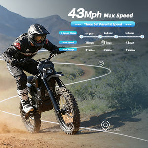 <span class=keywords><strong>Moto</strong></span> électrique performante à moteur central à entraînement direct 43 mph, idéale pour les jeunes motocrossistes - Product Image 3