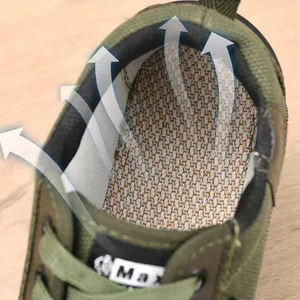 Vente directe d'usine <span class=keywords><strong>de</strong></span> chaussures <span class=keywords><strong>de</strong></span> sécurité pour hommes et femmes, antidérapantes, résistantes à l'usure, respirantes, chaussures <span class=keywords><strong>de</strong></span> chantier basses - Product Image 4