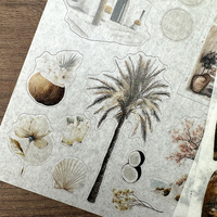 Autocollants décoratifs personnalisés, autocollants imperméables pour l'artisanat, le scrapbooking, le journal, le planificateur, le bricolage