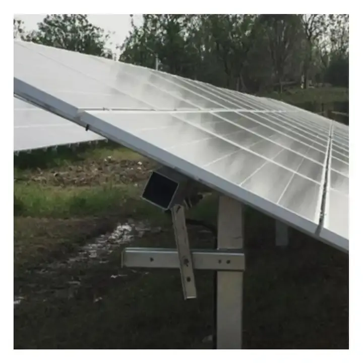 Système de panneau solaire de 10000 watts à montage au sol Système de montage solaire fixe à canal C en acier galvanisé solaire