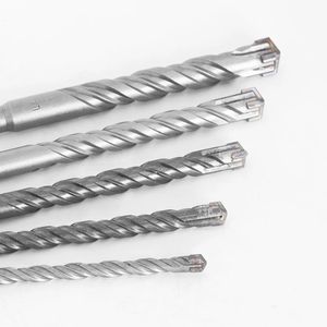 160mm 전기 해머 드릴 비트 5/6/8/10/12/14/16mm 카바이드 크로스 텅스텐 강철 합금 SDS 플러스 벽돌 바위 돌 센터 드릴 - Product Image 1