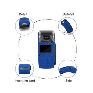 Personalizado de silicona Terminal Pos máquina de accesorio soporte de <span class=keywords><strong>la</strong></span> cubierta <span class=keywords><strong>del</strong></span> caso para VX520 - Product Image 2