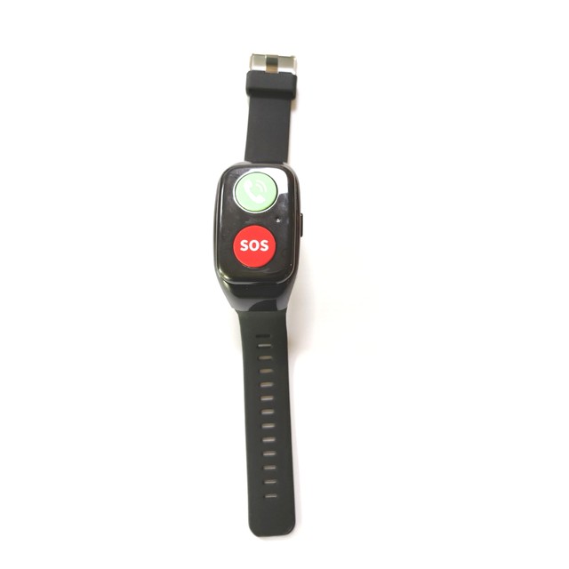 4G Elderly Watch GPS Tracker Heart Rate Monitor Online Tracking Device SOS Call Reminder, Heart Rate Telehealth Care Monitor