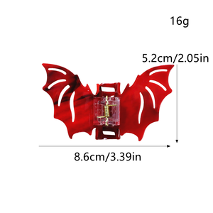 Western Bat Ghost <span class=keywords><strong>Horror</strong></span> Halloween Garra Pinzas para el cabello Niñas Moda Lindo Personaje de dibujos animados Acrílico Fiesta de cabello Dulce Acrílico - Product Image 4