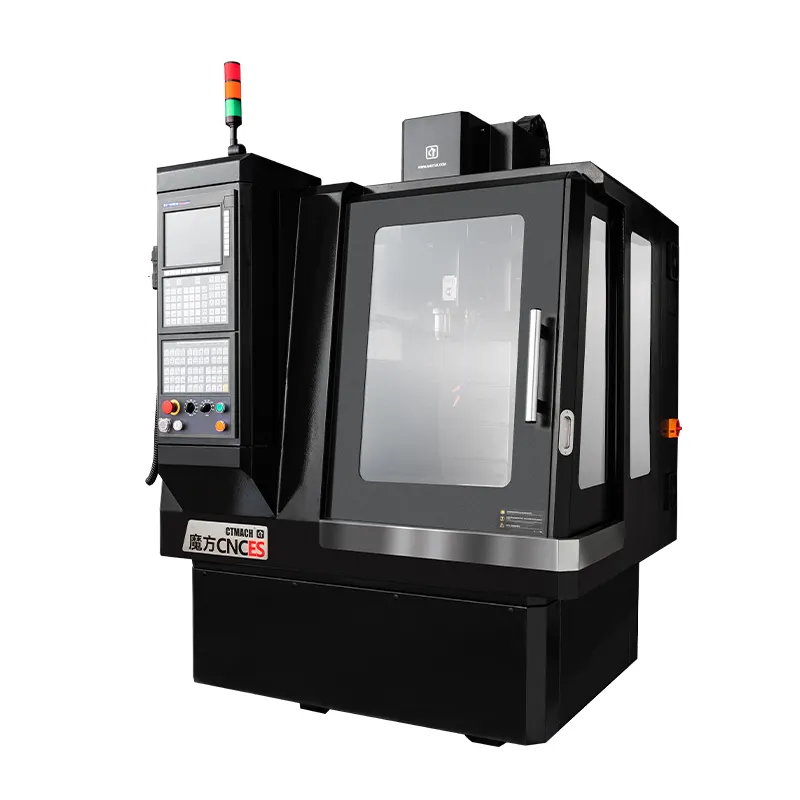 CT CNC 70X CNC вертикальный центральный фрезерный станок с автоматической подсветкой Cad Cam стоматологический фрезерный станок Китай 3 м GSK