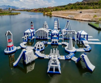 Chine Usine Nouvelle Conception Gonflable Aqua Park Parc Aquatique Équipement Parc Aquatique Flottant Gonflable à Vendre
