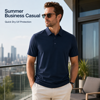 Polo de performance JNEI Aero Vent 150g, protection solaire, séchage rapide, polyester, vêtements de travail, marque privée OEM