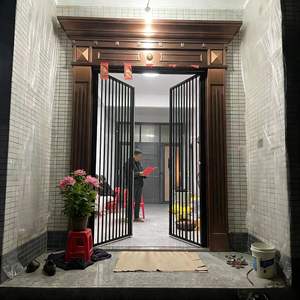 ประตูมุ้งลวดอลูมิเนียม<span class=keywords><strong>แบบ</strong></span>พับได้ ป้องกันยุง ป้องกันขโมย พร้อมกุญแจล็อค  <span class=keywords><strong>แบบ</strong></span>ยืดหดได้  ขนาดสั่งทำได้ - Product Image 4