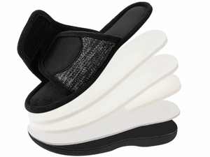 Ciabatte da Donna con Pelliccia, Regolabili, con Suola in Memory Foam EVA, Traspiranti, Punta Aperta, per Estate, Primavera e Autunno - Product Image 6