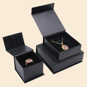 Wholesale Diwali Wedding Black Luxury Cardboard Magnetic Custom Gift Box Packaging Jewelry Paper Boxes With Logo