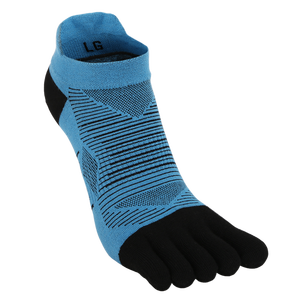 Vente en gros Chaussettes de randonnée pour marathon à 5 orteils Chaussettes Coolmax à séchage rapide Chaussettes de sport décontractées absorbant la sueur pour hommes - Product Image 4
