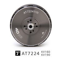 Moteur brushless haute puissance T-MOTOR AT7224 KV160 4800W 17,72 kg de poussée pour aileron fixe VTOL UAV