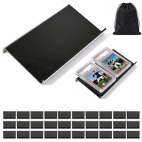 Support de Présentation en Acrylique Noir pour Cartes Sportives et Étuis de Cartes à Collectionner TCG – Vente en Gros