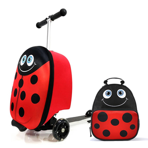 Maleta Infantil con Ruedas 3D de Diseño Personalizado, Maleta de Aeropuerto para Niños, Patinete de Movilidad con 3 Ruedas para <span class=keywords><strong>Adolescentes</strong></span> - Product Image 1