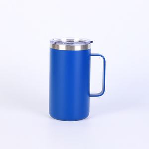 304 acier inoxydable 30oz isolé thermos tasse étanche poignée sous vide affaires décontracté bleu tasse à café Portable cadeau tasse - Product Image 4