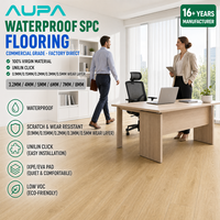 SPC-Bodenbelag 8mm Wasserdichte Luxus-Vinylplanken mit IXPE-Polster Geräuschreduzierung für Schlafzimmer