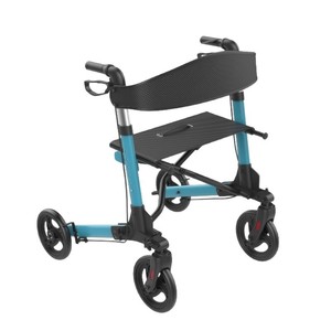 Zhi Nian Elderly <b>Walker</b> Lightweight <b>Folding</b> Aluminum Alloy Multi Functional Shopping Cart With Seat And Storage For Outdoor Use - Product Image 5