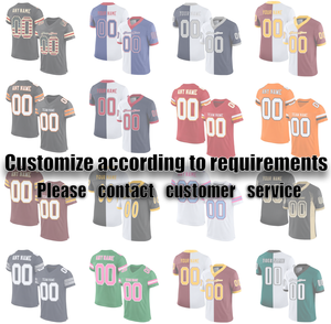 Maillots de football américain personnalisés pour adultes, style streetwear, séchage rapide, 100 % polyester, pour l'entraînement - Product Image 6