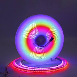 WS2814 IC direccionable FCOB SPI RGBW/<span class=keywords><strong>RGBNW</strong></span>/RGBWW 576LEDs/M Dream Color COB LED Strip DC24V - Product Image 1