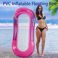 Colchoneta Flotante Inflable de PVC de Alta Calidad con Logotipo Personalizado para Juegos Acuáticos, Colchón Flotante Inflable para Adultos