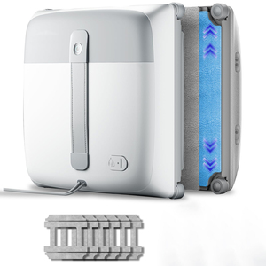Window Cleaning Robot with 2 <b>Vibrating</b> Bionic Arms, 8-way Water Pump Spray,10KPa,frameless Works,app,voice Prompts - Product Image 1