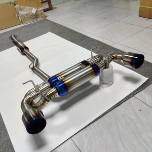 Tubos de escape de titanio para coche, sistema de escape para <span class=keywords><strong>GR86</strong></span> & BRZ titanium catback 2022, 2022 - Product Image 2