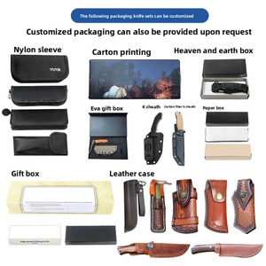 มีดพับคมตรงคุณภาพสูง BK ผลิตจากเหล็กกล้าไร้สนิม ด้ามตรง ปรับแต่งได้ตามต้องการ รับผลิตแบบ OEM/ODM รับประกัน 1 ปี - Product Image 3