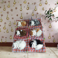 En gros Lintunba Adorable Poupée Chaton Endormi Réaliste, Peluche Couineuse, Ornement de Voiture, Jouet pour Chat Rembourré en Coton PP, 5-7 Ans, 11-30cm
