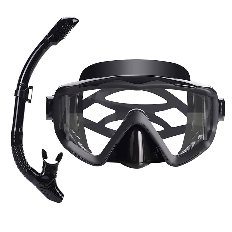 black breathing tube