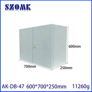 Caja <span class=keywords><strong>de</strong></span> Distribución Exterior <span class=keywords><strong>de</strong></span> 600*700*250MM con Cubierta Impermeable para Protección <span class=keywords><strong>de</strong></span> <span class=keywords><strong>Seguridad</strong></span> Eléctrica - Product Image 1