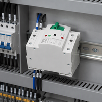 Commutateur de transfert automatique double alimentation 2P 4P 40A 63A 80A monophasé ATS