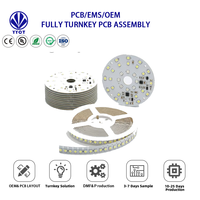 Services d'assemblage de cartes de circuits imprimés en aluminium personnalisées YYCT, solutions clés en main pour PCBA, électronique OEM