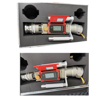 Compteur de débit de carburant numérique haute précision 3 pouces avec écran LCD pour déchargement de camions – Compteur de débit à turbine T-80
