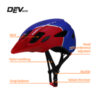 Casque de vélo de route ODM OEM personnalisé de haute qualité Casque de lumière LED moulé intégralement pour hommes et femmes Bon prix pour le sport d'équitation