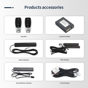 Kit de clé intelligente EASYGUARD PKE, système d'entrée sans clé passif, compatible avec Benz FBS4 avec bouton de démarrage OEM d'usine et accès confortable - Product Image 2