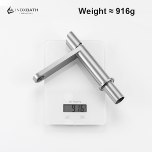 Grifo Mezclador de Lavabo de Baño de Acero Inoxidable 304, de un Solo Orificio y una Sola Manija, con Acabado Cepillado, en Forma Redonda, Gran <span class=keywords><strong>Venta</strong></span> - Product Image 5