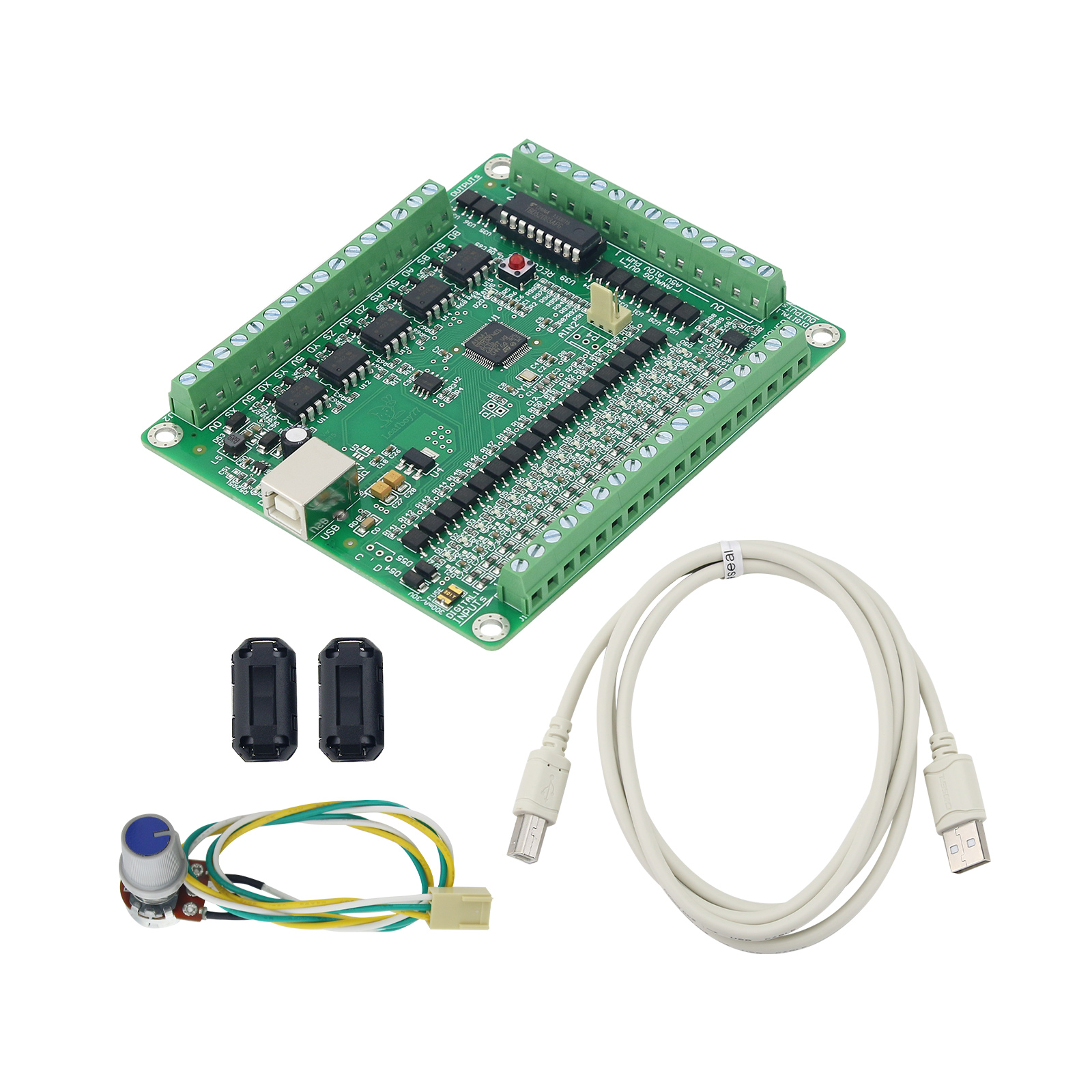 LF77-AKZ250 USB 3.0 NPN(B) Mach3 5-Axis CNC Controller Board for