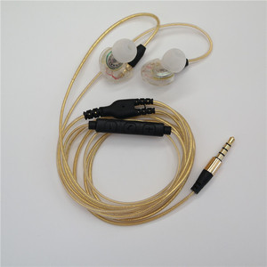 Detachable Three Button Headphone Cable 1.2m With Mic Adjustable Sound For Se215 425 535 846 Ue900 - Product Image 4
