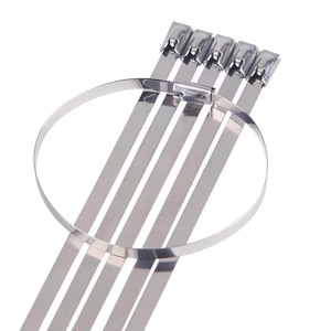 ربطة عنق معدنية مقاومة للتآكل ذاتية الغلق من الفولاذ المقاوم للصدأ - Product Image 3