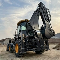 Chine petite chargeuse-pelleteuse abordable TLB Construction moteur diesel à coupleur rapide industriel