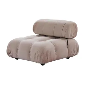 Ins Popular Modern Sectional Combination Square Modular Corner Floor Couch Lounge Fashion Livingroom Sofa