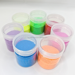 <span class=keywords><strong>Sabbia</strong></span> magica educativa per bambini contenitori sensoriali impermeabili 7 colori non si bagnano mai Sandcastle costruendo <span class=keywords><strong>sabbia</strong></span> idrofobica - Product Image 3