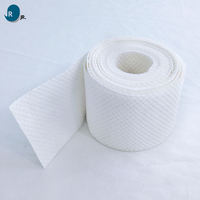 Matière première pour serviettes hygiéniques et couches, papier Airlaid absorbant, produits SAP, 380 g/m², largeur 105 mm, dans l'industrie de l'hygiène